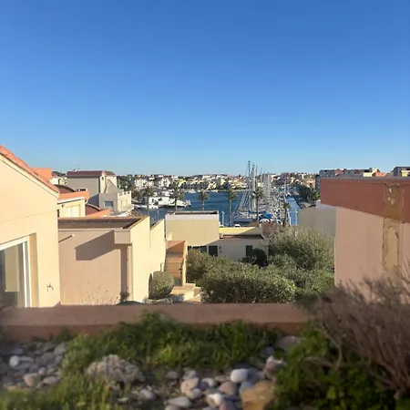 Elégant T3, Vue Sur Le Port - Grande Terrasse Gruissan